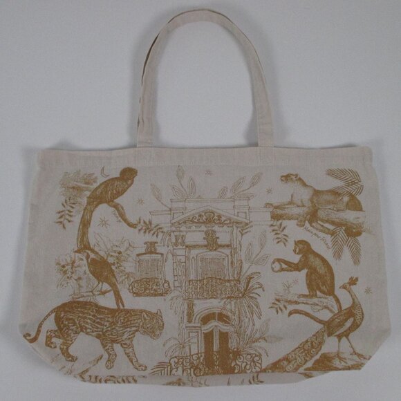 SÉZANE "PARAISO" JUNGLE PRINT TOTE BAG - Picture 5 of 12